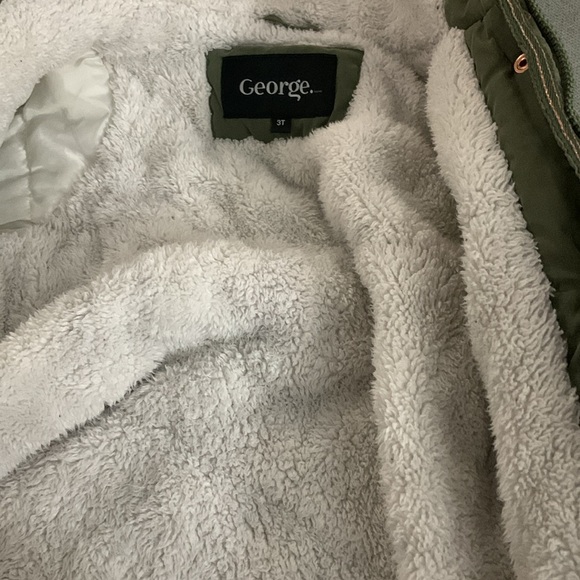 3t Fleece lined warm jacket George - Picture 4 of 6